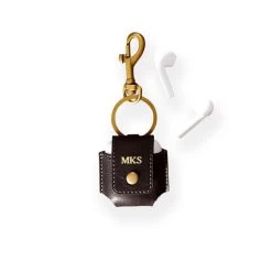 Keychain With Leather Case For AirPods | 3 -Grocery Store img36c 13