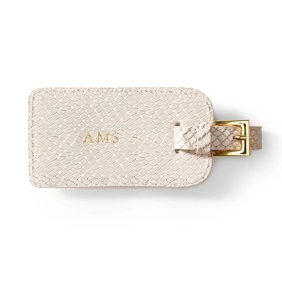 Embossed Leather Luggage Tag | 3 7 Embossed Leather Luggage Tag | 3 - Image 5