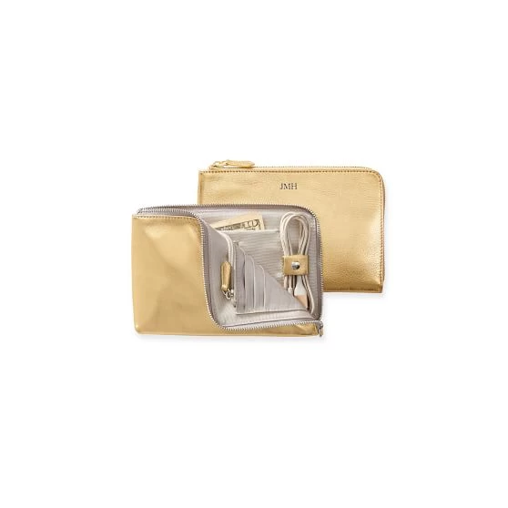 Commute Zipper Pouch, Foil Debossed | 4 12 Commute Zipper Pouch, Foil Debossed | 4 - Image 10