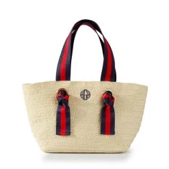 Ribbon Straw Beach Tote | 5 40 Ribbon Straw Beach Tote | 5 -Grocery Store img39c 2