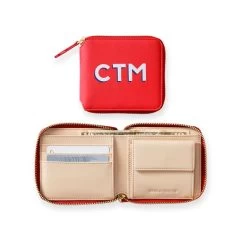 Fillmore Vegan Leather Square Wallet, Printed | 1 -Grocery Store img39c 5