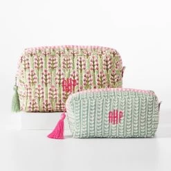 Block Print Travel Pouch Set | 3 -Grocery Store img3c 14