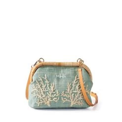 Embroidered Raffia Crossbody Bag | 3 -Grocery Store img3c 2