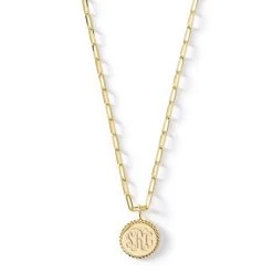 Sarah Chloe Madi Medallion Necklace | 6 -Grocery Store img3c 32