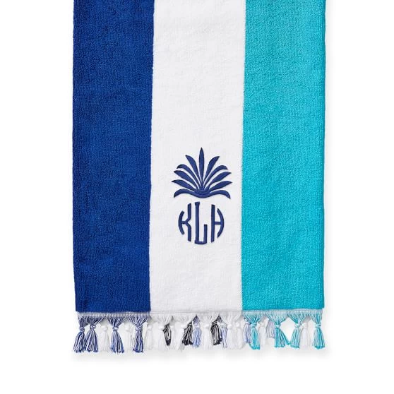 Multi-Stripe Beach Towel | 6 17 Multi-Stripe Beach Towel | 6 - Image 15