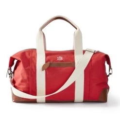 Canvas And Leather Weekender, Embroidered | 7 36 Canvas And Leather Weekender, Embroidered | 7 -Grocery Store img41c 22