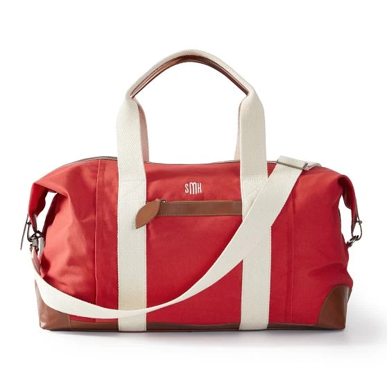 Canvas And Leather Weekender, Embroidered | 7 17 Canvas And Leather Weekender, Embroidered | 7 - Image 15