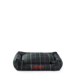 Jax & Bones Plaid Dog Lounge Bed | 6 -Grocery Store img42c 28