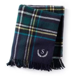 Double Sided Italian Plaid Throw Blanket | 3 -Grocery Store img43c 15