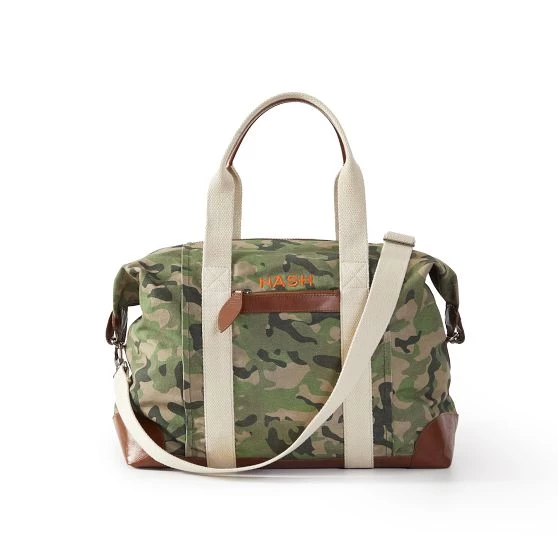 Canvas And Leather Weekender, Embroidered | 7 19 Canvas And Leather Weekender, Embroidered | 7 - Image 17