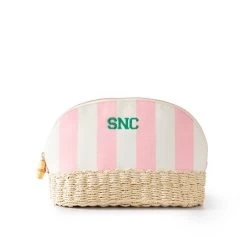 Canvas And Raffia Travel Cosmetic Case | 4 -Grocery Store img44c 33