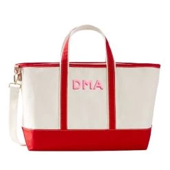 Embroidered Canvas Overnighter | 4 -Grocery Store img45c 16