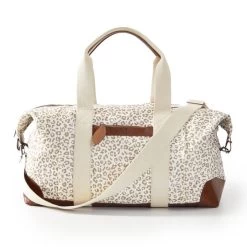 Canvas And Leather Weekender, Laser Engraved | 8 -Grocery Store img45c 28