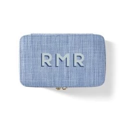 Medium Raffia Travel Jewelry Case | 2 -Grocery Store img46c 12