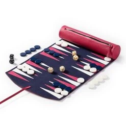 Leather Travel Backgammon Set | 3 -Grocery Store img47c 14