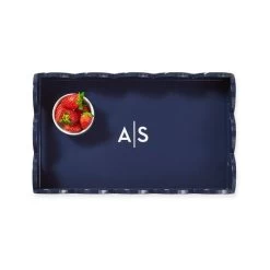 Scalloped Lacquer Serving Tray | 8 -Grocery Store img47c 18