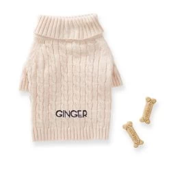 Cable Knit Dog Sweater | 22 -Grocery Store img48c 23