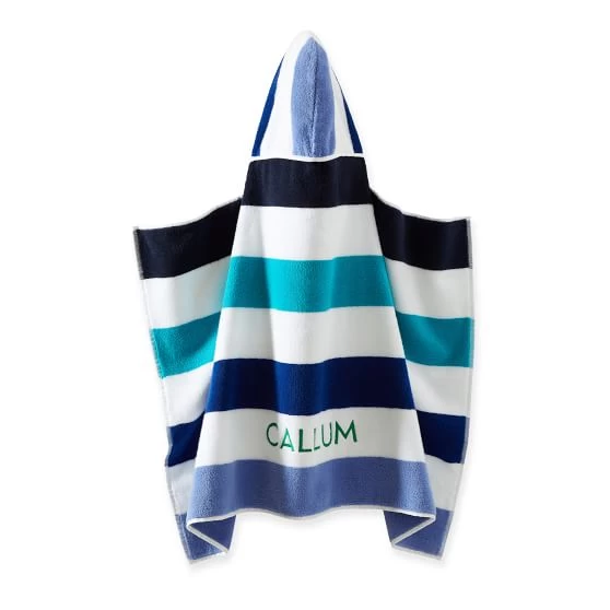 Multi Stripe Kids Hooded Beach Towel | 2 7 Multi Stripe Kids Hooded Beach Towel | 2 - Image 5