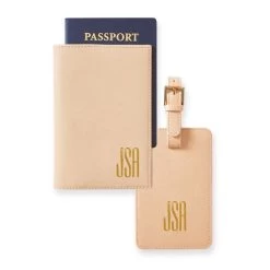 Fillmore Vegan Leather Luggage Tag And Passport Case, Foil Debossed | 8 34 Fillmore Vegan Leather Luggage Tag And Passport Case, Foil Debossed | 8 -Grocery Store img4c 12