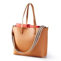Vegan Leather 2-in-1 Tote | 8 -Grocery Store img4c 2