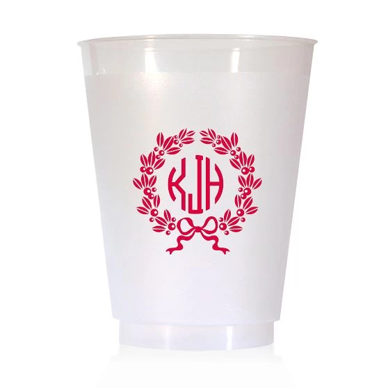 Holiday Plastic Party Cups, Set Of 25 | 2 7 Holiday Plastic Party Cups, Set Of 25 | 2 - Image 5