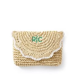 Scalloped Raffia Clutch | 3 25 Scalloped Raffia Clutch | 3 -Grocery Store img4c 34