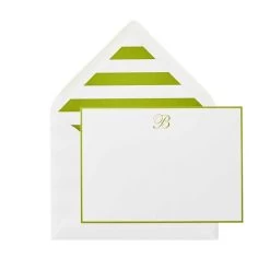 Letterpress Stationery, Set Of 50, Stripe | 8 -Grocery Store img4c 35