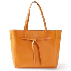 Leather Tie Tote | 1 -Grocery Store img50c 2