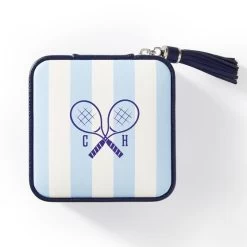 Small Cabana Stripe Travel Jewelry Case, Printed | 4 -Grocery Store img50c 34