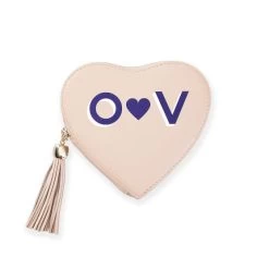 Heart Leather Tassel Zipper Pouch, Printed | 2 12 Heart Leather Tassel Zipper Pouch, Printed | 2 -Grocery Store img50c 6