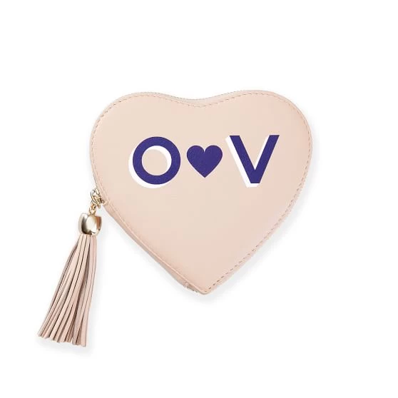 Heart Leather Tassel Zipper Pouch, Printed | 2 7 Heart Leather Tassel Zipper Pouch, Printed | 2 - Image 5