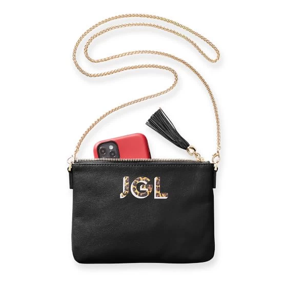 Leather Tassel Zipper Crossbody, Printed | 3 8 Leather Tassel Zipper Crossbody, Printed | 3 - Image 6