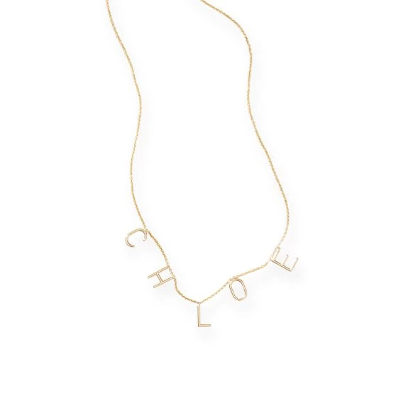 Sarah Chloe Multi-Initial Amelia Necklace | 6 10 Sarah Chloe Multi-Initial Amelia Necklace | 6 - Image 8