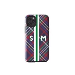 Holiday Striped Personalized Phone Case | 50 -Grocery Store img52c 15