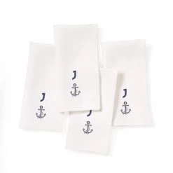 Summer Icon Linen Dinner Napkins, Set Of 4 | 1 -Grocery Store img52c 19
