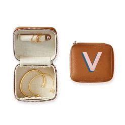 Petite Travel Jewelry Case, Printed | 4 33 Petite Travel Jewelry Case, Printed | 4 -Grocery Store img52c 8