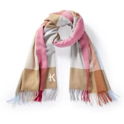 Italian Colorblock Blanket Scarf | 2 -Grocery Store img53c 1