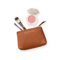Signature Leather Cosmetic Pouch | 1 -Grocery Store img53c 7