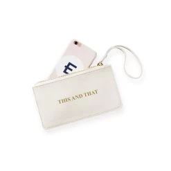 Signature Leather Wristlet | 4 -Grocery Store img54c