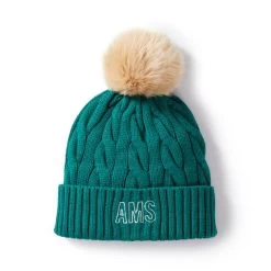 Cable Knit Pom Pom Hat | 8 -Grocery Store img55c 13