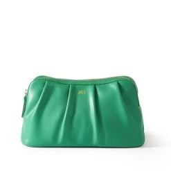 Bella Vegan Leather Ruched Pouch | 10 -Grocery Store img57c 3