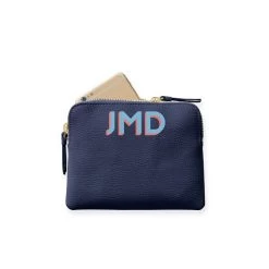 Everyday Italian Leather Mini Zipper Pouch, Printed | 4 -Grocery Store img58c 1