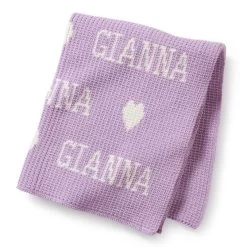 Personalized Knit Baby Blanket | 5 -Grocery Store img59c 18