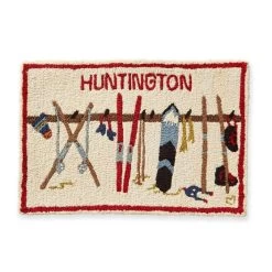 Hand Hooked Snow Rug | 2 22 Hand Hooked Snow Rug | 2 -Grocery Store img59c 9