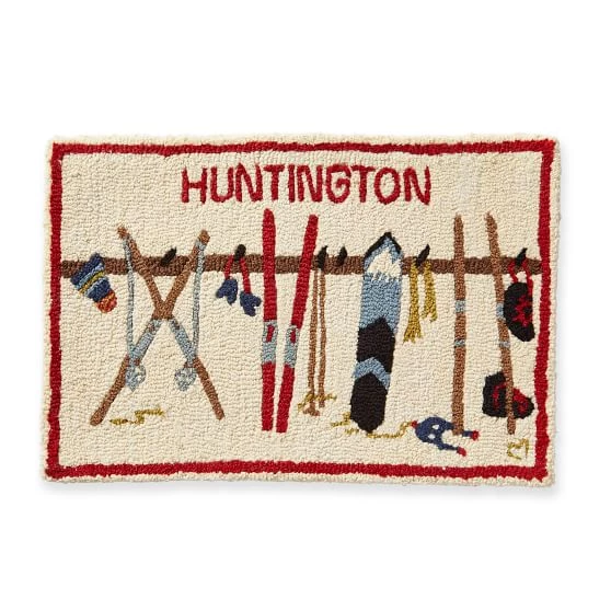 Hand Hooked Snow Rug | 2 10 Hand Hooked Snow Rug | 2 - Image 8