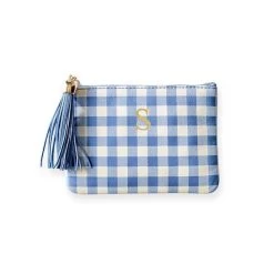 Leather Tassel Zipper Pouch, Foil Debossed | 26 -Grocery Store img5c 13