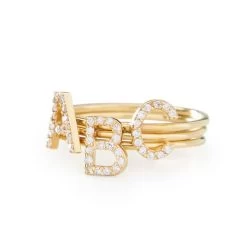 Sarah Chloe Amelia Stacking Ring | 4 -Grocery Store img5c 32