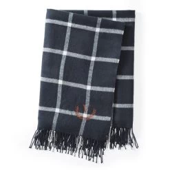 Italian Windowpane Throw Blanket | 4 25 Italian Windowpane Throw Blanket | 4 -Grocery Store img61c 24
