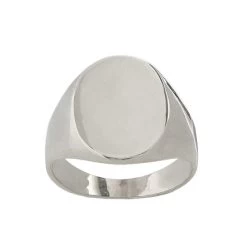 Sarah Chloe Classic Oval Signet Ring | 6 -Grocery Store img62c 2