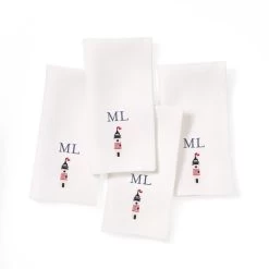 Summer Icon Linen Dinner Napkins, Set Of 4 | 1 -Grocery Store img62c 20